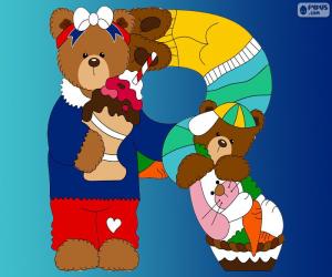 Puzzle Το γράμμα R των αρκούδων